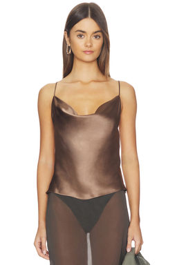 L'AGENCE - Calista Cowl Neck Cami Top