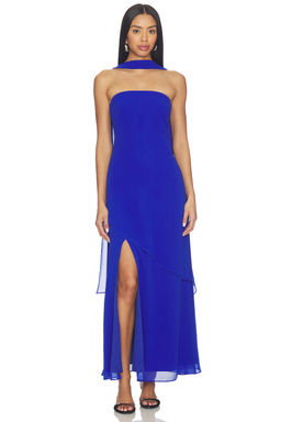 Line & Dot - Azure Coast Scarf Dress
