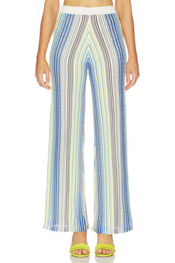 Line & Dot - Kit Striped Knit Sweater Pants