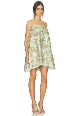 La Fuori - Touched By Gold Embroidered Mini Dress