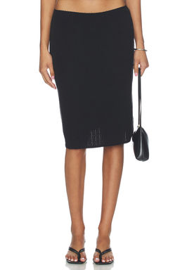 LESET - Pointelle Skirt