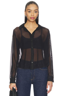 Michael Lauren - Alameda Mesh Long Sleeve Button Up