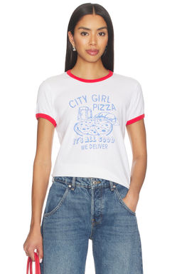 Mother - The Lil Petite Goodie Ringer Tee