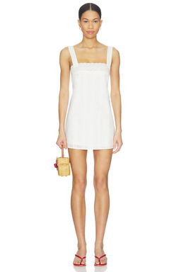 MORE TO COME - Tannie Square Neck Mini Dress