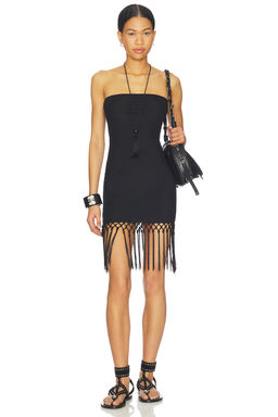 MORE TO COME - Shion Fringe Mini Dress