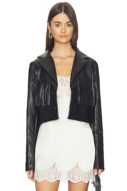 MORE TO COME - Viola Faux Leather Jacket