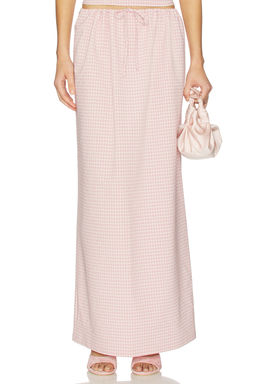 MORE TO COME - Luciya Drawstring Maxi Skirt
