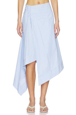 MORE TO COME - Dylan Asymmetrical Wrap Skirt