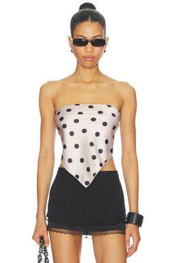 MORE TO COME - Wesson Scarf Top