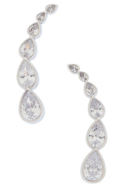 Nana Jacqueline - Cristalle Teardrop Earrings