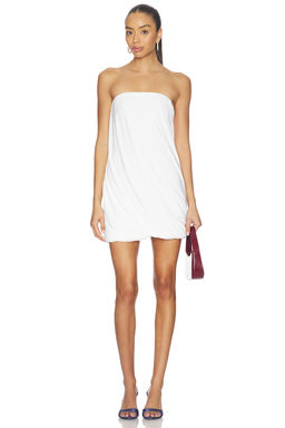 Norma Kamali - Strapless Twist Mini Dress