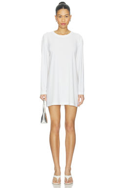 Norma Kamali - x Lifestyle Oversized Long Sleeve Mini Dress