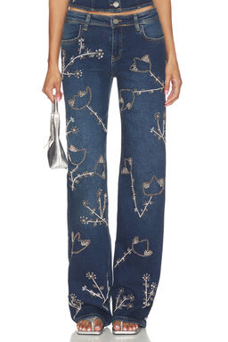OW Collection - Nova Embellished Denim Jean