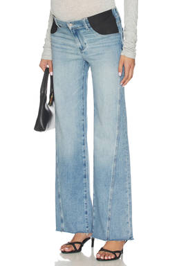 Paige - Anessa Twisted Outseam Maternity Jeans