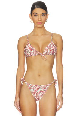 Paige - Cameron Tie Front Triangle Bikini Top