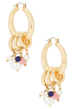 petit moments - Voyage Hoop Earrings