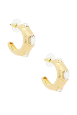 petit moments - Gardenia Hoop Earrings
