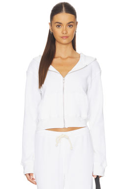 perfectwhitetee - Waffle Zip Hoodie