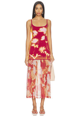 PH5 - Ginger Flower Print Tank Dress