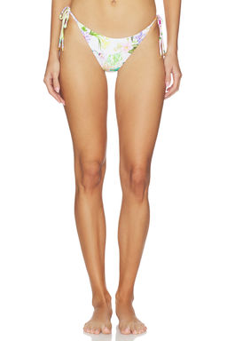 PQ - Embroidered Tie Side Bikini Bottom
