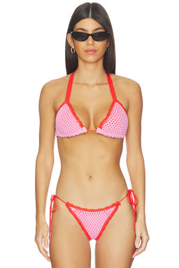 PQ - Wren Crochet Triangle Bikini Top