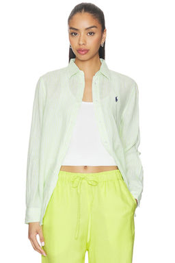 POLO RALPH LAUREN - Linen Long Sleeve Sport Shirt