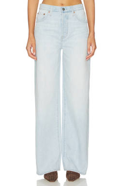 PISTOLA - Tate High Rise Bowed Wide Leg Jeans