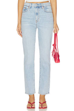 PISTOLA - Bri Ankle High Rise Slim Straight Jeans