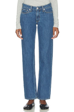 Rag & Bone - Harlow Low Rise Full Straight Jeans
