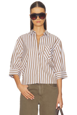 Rag & Bone - Lucia Stripe Poplin Shirt