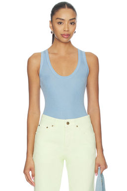 RENGGLI - Scoop Neck Rib Tank