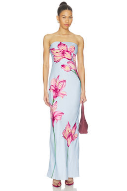 Rococo Sand - Strapless Maxi Dress