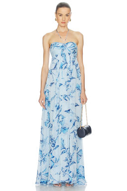 Rococo Sand - Strapless Flared Dress