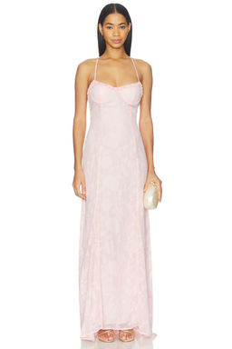 Runaway The Label - Ellerby Frill Trim Maxi Dress