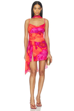 Runaway The Label - Alora Scoop Neck Mini Dress