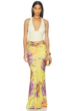 Runaway The Label - Alexis Halter Cut Out Maxi Dress