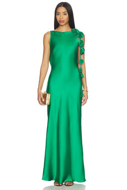 Runaway The Label - Zurina Low Back Maxi Dress