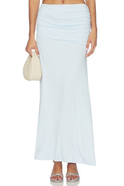 SEVEN WONDERS - Malani Ruched Maxi Skirt