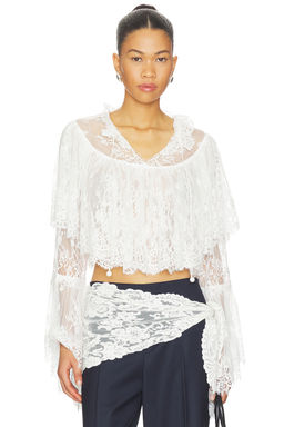 SEA - Holden Embroidery Longesleeve Blouse