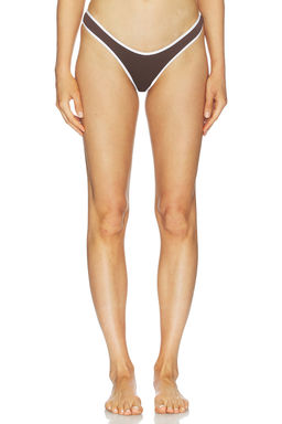 Seafolly - Beach Bound Scoop High Cut Bikini Bottom