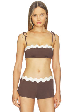 Seafolly - Ric Rac Bustier Bandeau Bikini Top