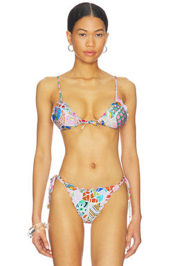 Seafolly - Beach Boheme Slide Triangle Bikini Top