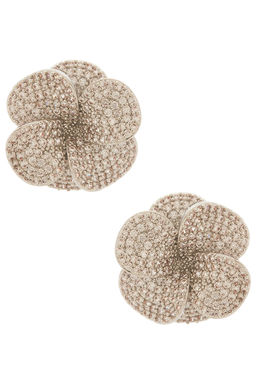 SHASHI - Bloom Pave Earring