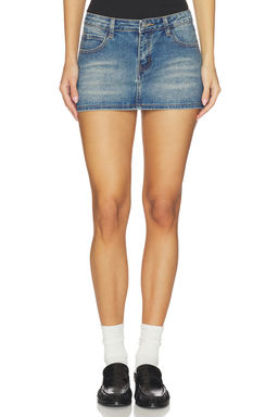 superdown - Lathan Denim Mini Skirt