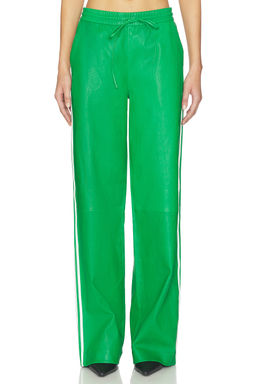 Sprwmn - Baggy Leather Athletic Sweatpants