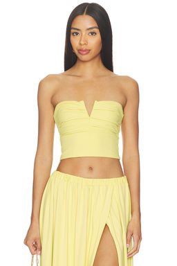 Susana Monaco - V Wire Pleated Crop Tube
