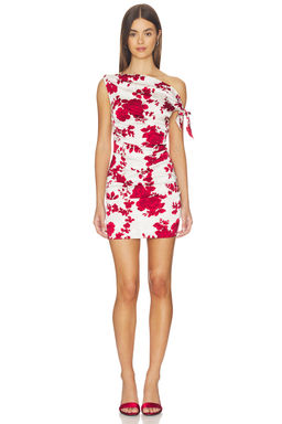 SWF - Ruched One Shoulder Mini Dress