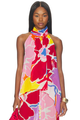 SWF - High Neck Flare Top