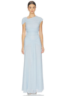 ROTATE - Maxi Asymmetric Dress