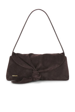 ROTATE - Suede Knot Scarf Bag